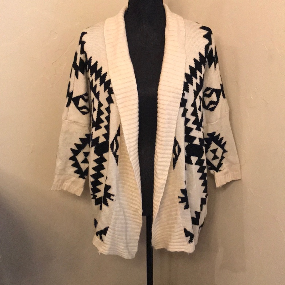 Tribal Statement Sweater Size Large